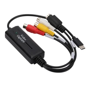 USB 3.1 Typ-C Video Capture Converter Karta Adapter Format cyfrowy do PC MAC Nowy - Zdjęcie 1 z 6