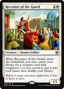 MTG - RECRUITER OF THE GUARD - Conspiracy: Take the Crown (R) - Picture 1 of 1