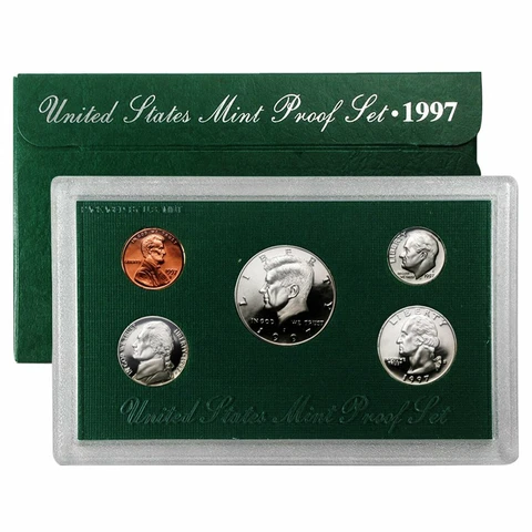 1997  US Mint Proof Set Cover