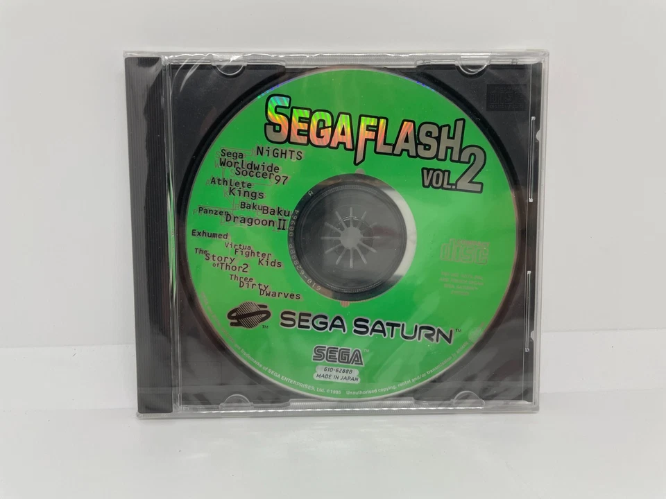 Sega Flash Demo CD Vol 2 für Sega Saturn * sealed* - Bild 1 von 1