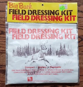 Neu Vintage Big Buck Feld Dressing Kit Brazell Herstellung Made in USA - Bild 1 von 3