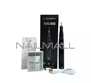 ACCENT NailGO Akku-Nagelbohrschrauber ALL IN ONE tragbare wiederaufladbare elektrische Feile - Bild 1 von 6