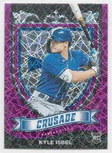 Kyle Isbel Kansas City Royals 2021 Chronicles Baseball Crusade Pink Pulsar RC #7 - Picture 1 of 1