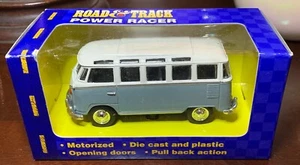 MAISTO ROAD & TRACK POWER RACER DIECAST  VW VAN BUS, 1:43, W/BOX! - Picture 1 of 5