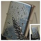 Zippo Oil Lighter Angel Wing Xix Silver 2019 From Japan Limited 1000 Paw-119Si