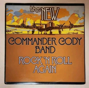 The New Commander Cody Band Vinyl LP Cleaned 1stPress AL-4125 Rock N' Roll Again - Picture 1 of 4