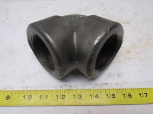 Bonney 8501 Forged Steel 2" Threaded 90 Degree Elbow - Picture 1 of 7