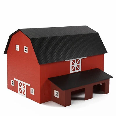 HO Scale Not-built Farm Model Railroad Building Kit DELUXE BARN CHICKEN COOP - Image 1 of 4