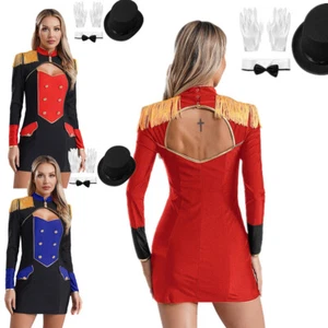 Women Dresses Lion Suit Christmas Costume Cosplay Outfit Holiday Shows New Year - Picture 1 of 45