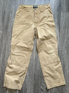 Pantaloni Mountain Khakis 34 x 32 uomo cargo gamba dritta escursionismo passeggio lavoro - Foto 1 di 7