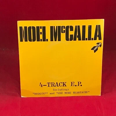 NOEL MCCALLA Beggin' 1980 UK 4-track 7" vinyl EP Ain't That Peculiar Direction - Image 1 of 4