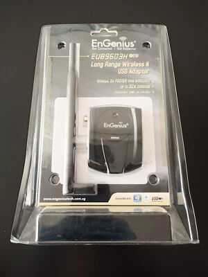 EnGenius WiFi USB Adapter 150Mbps 802.11b/g/n Power Dongle EUB9603H Long Range - Image 1 of 4