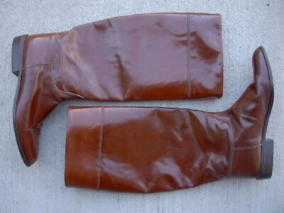 Charles David Riding Tobacco Boots Made in ITALIA Mujer Talla: 7AA Foto 1 de 4