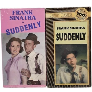 Frank Sinatra in Suddenly VHS New Sealed Good Times Home Video - Picture 1 of 9