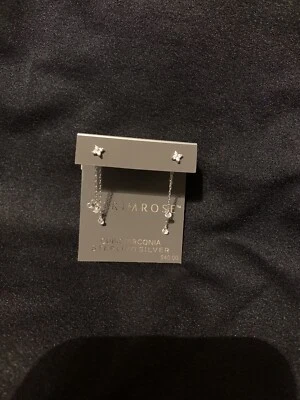 Pendientes de plata de ley Primrose Foto 1 de 4