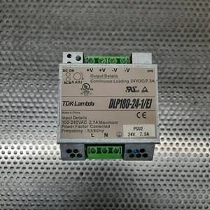 TDK-LAMBDA DLP180-24-1-EJ Rail Mount Power Supply - Picture 1 of 2