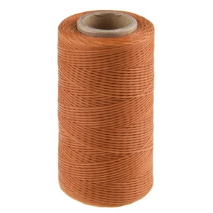 260m Leather Sewing Waxed Thread 1MM For Chisel Awl Upholstery Shoes Luggage Set - Picture 1 of 24