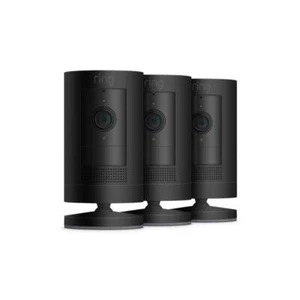 Ring Stick Up Cam with 1080p Color Night Vision, Battery, Mounts 3rd Gen White - Picture 1 of 12