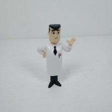 Powerpuff Girls PROFESSOR UTONIUM 3.5" Figure Trendmasters 2000 Cartoon Network