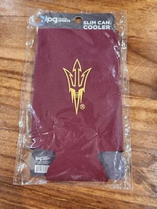 ARIZONA STATE SUN DEVILS Officially Licensed College Team Slim Can Cooler NEW! - Picture 1 of 2
