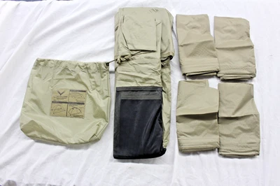 Kit de clima frío USGI LiteFighter (para tienda de campaña para 1 hombre) Coyote con 4 anclajes de nieve/arena Foto 1 de 4