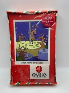 American Greetings 18 Karten und Umschläge "Füchsin in der Nebensaison" NEU - Bild 1 von 2