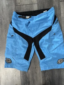 Troy Lee Designs TLD Hombres MTB Bicicleta Ciclismo Moto Pantalones Cortos Shell Azul 38 - Imagen 1 de 8