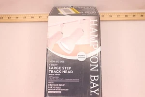 Hampton Bay 1-Light Linear Track Lighting Head White 813950 - Picture 1 of 4