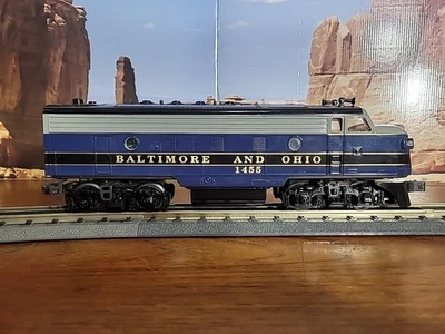 Williams O Gauge B&O # 1455 Dummy Non Powered F-7 Diesel Engine - Image 1 of 4