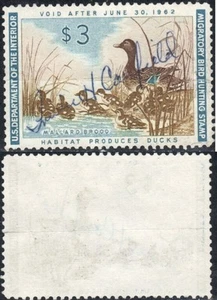 US Scott #RW28 Duck Stamp, Used - Picture 1 of 1