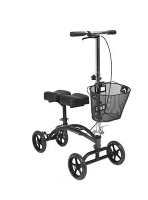 Rodillera orientable Drive Medical 796 doble pastilla con cesta y freno de mano Foto 1 de 4