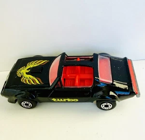 MATCHBOX SUPERFAST 79 PONTIAC FIREBIRD TRANS AM TURBO Black 1/64 Diecast - Picture 1 of 7