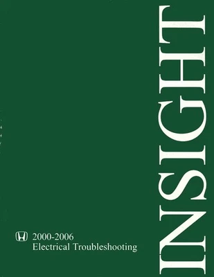 BISHKO AUTOBOOKS Honda Insight - Electrical Troubleshooting 2000 - 2006 Shop Manual - Paper Book
