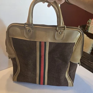 Gimbels Borsa/bagaglio vintage Made in ITALY - Foto 1 di 11