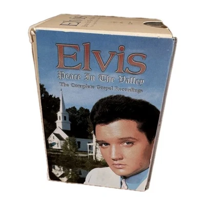 Elvis Presley Peace In The Valley: The Complete Gospel Recordings Cassettes Rare - Image 1 of 4