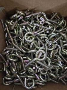 Case Of Pigtail Eyebolt 5/16-18 X 2 3/4" Case 250 ea Swisher 2046 - Picture 1 of 7