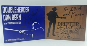 Dan Bern SIGNED CD Lot – Doubleheader & Drifter – Autographed Folk Rock Albums - Picture 1 of 6