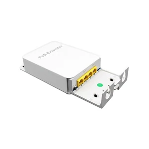 1000mbps 4-Ports POE Extender Repeater 1 in 3 Out Network Extension Poe Switch - Afbeelding 1 van 14