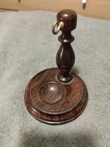 Wooden Stand For Pocket Watch And Chain - Picture 1 of 4