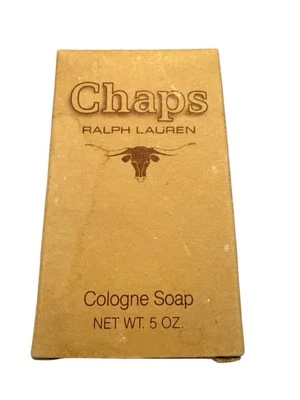 Sabonete de banho Chaps 5,0 oz. Por Ralph Lauren. Vintage. Selado e na caixa. - Imagem 1 de 3