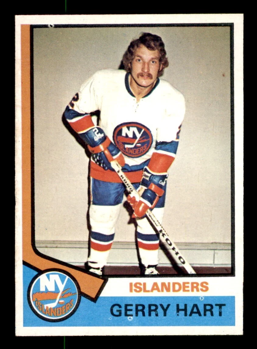 1974 Topps Hockey #199 Gerry Hart EX/MT
