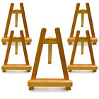 GRIZEDALE Wooden A-Frame A4 Table Easel for Display, Signs, Prints SET OF 5