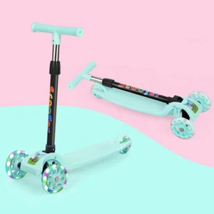 3 Wheel Adjustable Kick Scooter Height For Toddler Girls Boys Children 2-5 Years - Picture 1 of 8