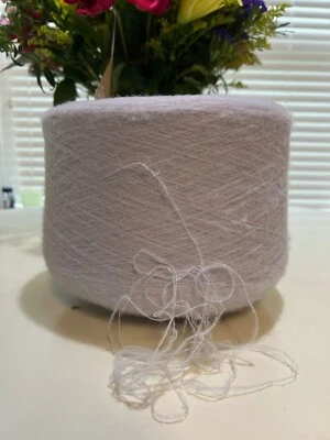NEW HOPE YARNS Large Cone Spool #1 SOFT Fuzzy Super Baby Alpaca Yarn w/Nylon 2.3lb 1000gr 1014