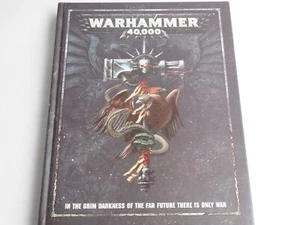 GW 40K HARDBACK RULEBOOK. 2017. GREY 635 - Foto 1 di 1