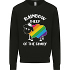 LGBT Rainbow Sheep Funny Gay Pride Day Mens Sweatshirt Jumper