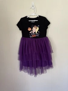 JoJo Siwa Halloween dress Feeling FaBOOlous black purple skirt Girls sz XS - Picture 1 of 11