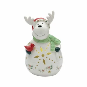 Reindeer LED 8" Battery Operated Free Standing Winterberry New Box Pfaltzgraff - Picture 1 of 12