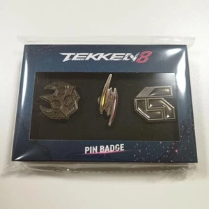 Tekken8 Spielsoftware Bonus Emblem Pin Abzeichen Set Japan Limited 2024 - Bild 1 von 3