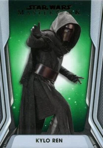 Star Wars Masterwork 2021 Green [99] Base Card #64 Kylo Ren - Picture 1 of 1